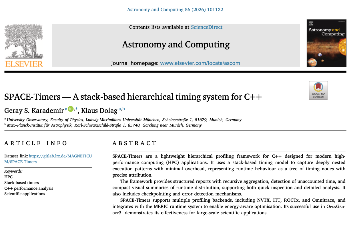 SPACE-Timers — A stack-based hierarchical timing system for C++