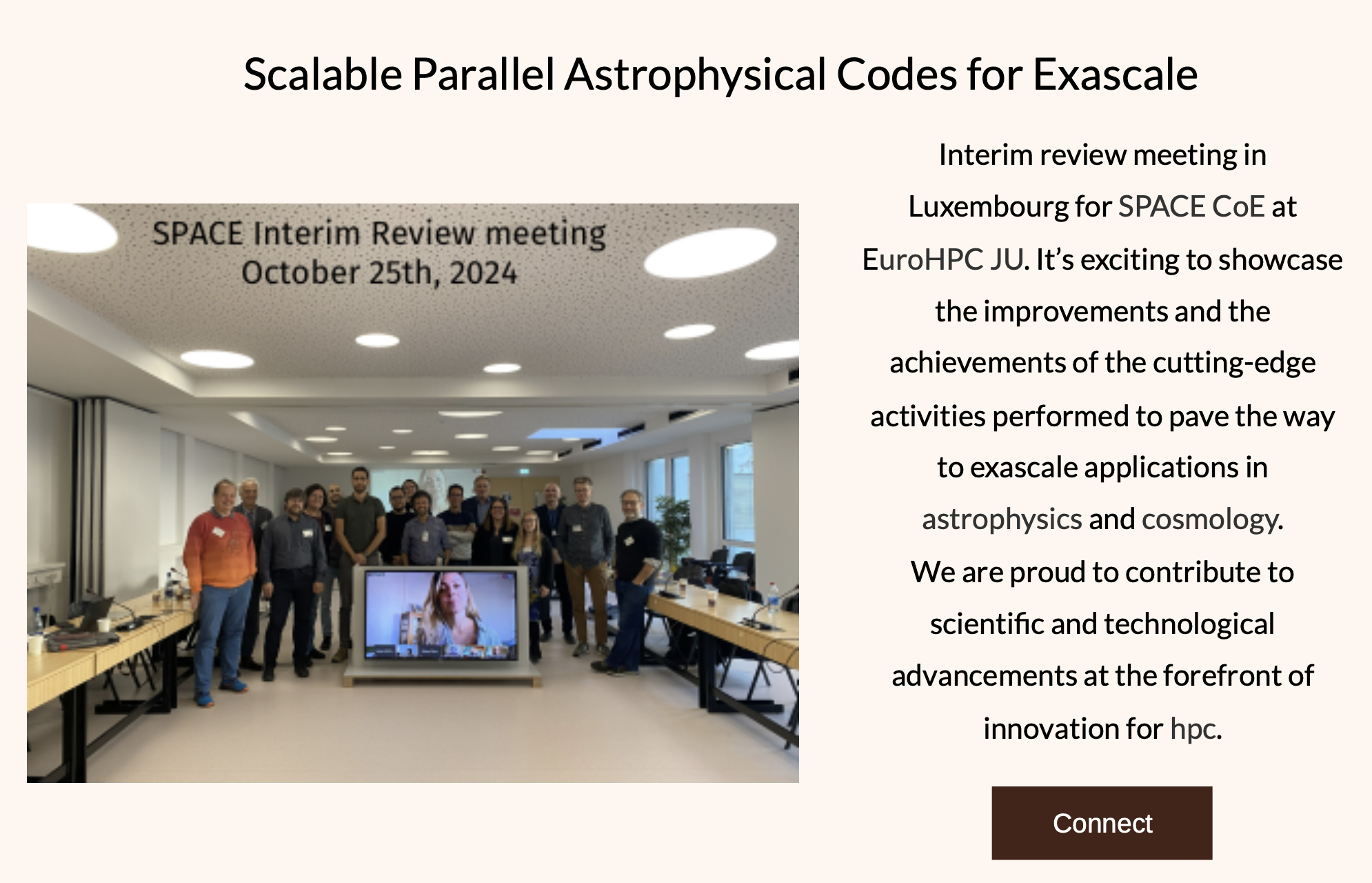 SPACE Newsletter November 2024